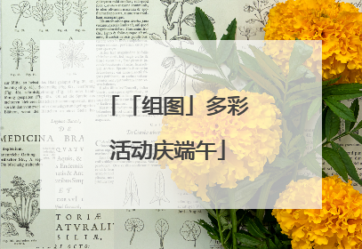 「组图」多彩活动庆端午