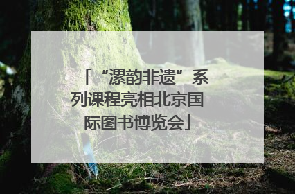 “漯韵非遗”系列课程亮相北京国际图书博览会