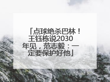 点球绝杀巴林！王钰栋说2030年见，范志毅：一定要保护好他