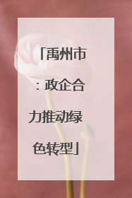 禹州市：政企合力推动绿色转型