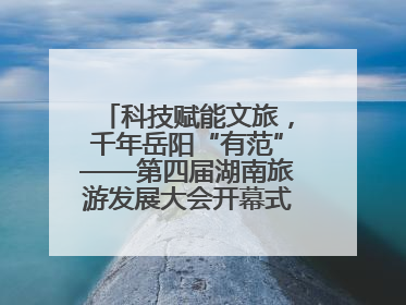 科技赋能文旅，千年岳阳“有范”——第四届湖南旅游发展大会开幕式暨文化旅游推介会侧记