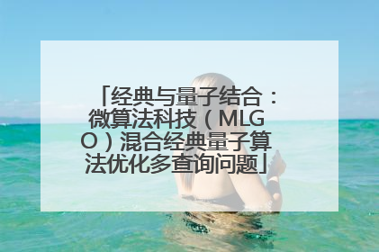 经典与量子结合：微算法科技（MLGO）混合经典量子算法优化多查询问题