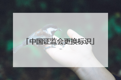中国证监会更换标识