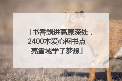 书香飘进高原深处，2400本爱心图书点亮雪域学子梦想