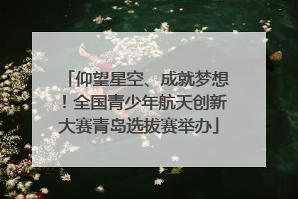 仰望星空、成就梦想！全国青少年航天创新大赛青岛选拔赛举办