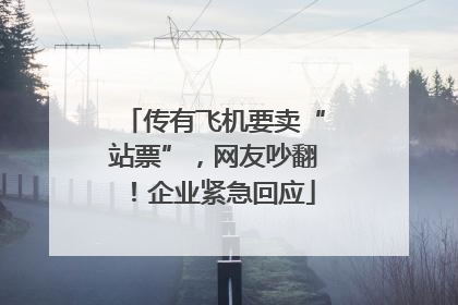 传有飞机要卖“站票”，网友吵翻！企业紧急回应