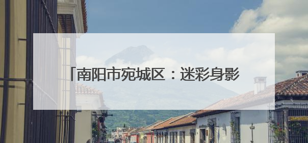 南阳市宛城区：迷彩身影守平安 退役军人践初心