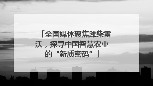 全国媒体聚焦潍柴雷沃，探寻中国智慧农业的“新质密码”