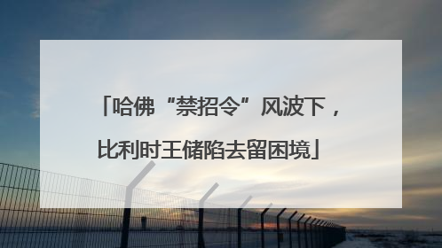 哈佛“禁招令”风波下，比利时王储陷去留困境