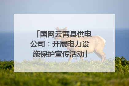 国网云霄县供电公司：开展电力设施保护宣传活动