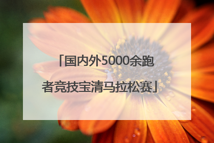 国内外5000余跑者竞技宝清马拉松赛