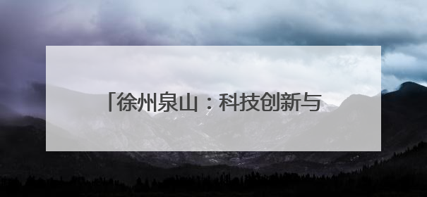 徐州泉山：科技创新与产业创新的双向奔赴