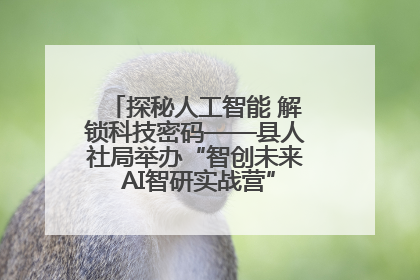 探秘人工智能 解锁科技密码——县人社局举办“智创未来 AI智研实战营”主题创业沙龙活动