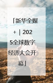 新华全媒+｜2025全球数字经济大会开幕