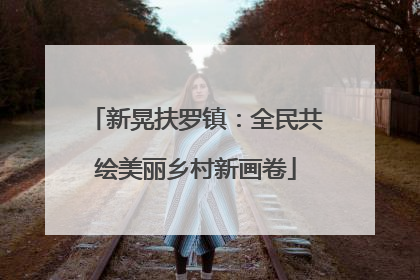 新晃扶罗镇：全民共绘美丽乡村新画卷
