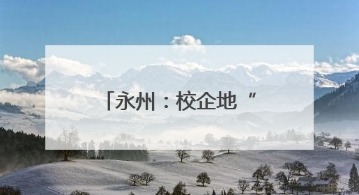 永州：校企地“联姻” 共助产教才融合发展