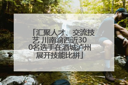 汇聚人才、交流技艺 川南渝西近300名选手在酒城泸州展开技能比拼