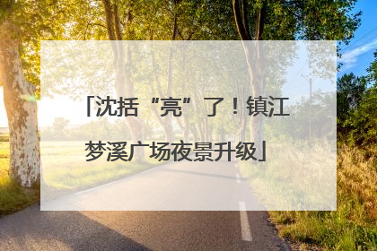 沈括“亮”了！镇江梦溪广场夜景升级