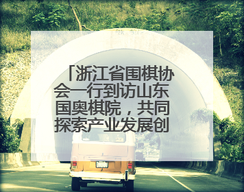 浙江省围棋协会一行到访山东国奥棋院，共同探索产业发展创新路径