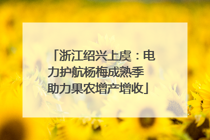 浙江绍兴上虞：电力护航杨梅成熟季 助力果农增产增收