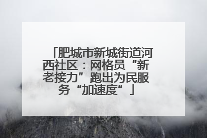 肥城市新城街道河西社区：网格员“新老接力”跑出为民服务“加速度”