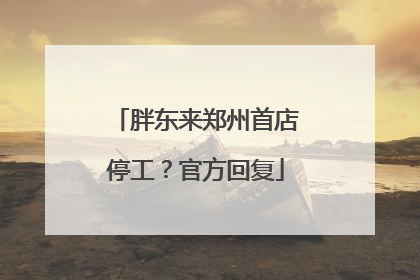 胖东来郑州首店停工？官方回复