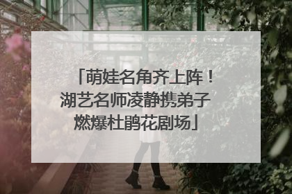 萌娃名角齐上阵！湖艺名师凌静携弟子燃爆杜鹃花剧场