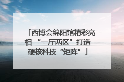 西博会绵阳馆精彩亮相 “一厅两区”打造硬核科技“矩阵”