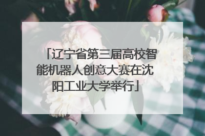 辽宁省第三届高校智能机器人创意大赛在沈阳工业大学举行