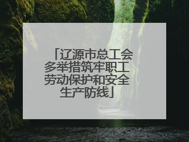 辽源市总工会多举措筑牢职工劳动保护和安全生产防线