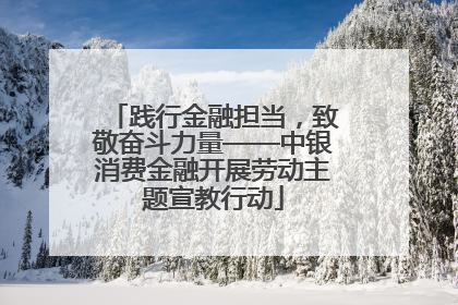 践行金融担当，致敬奋斗力量——中银消费金融开展劳动主题宣教行动