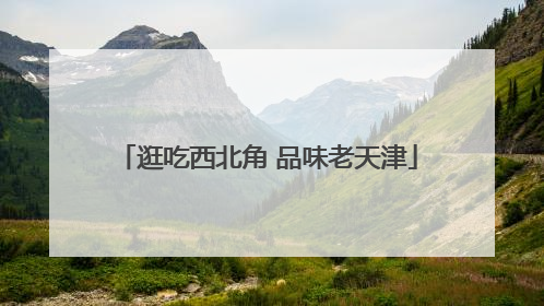 逛吃西北角 品味老天津