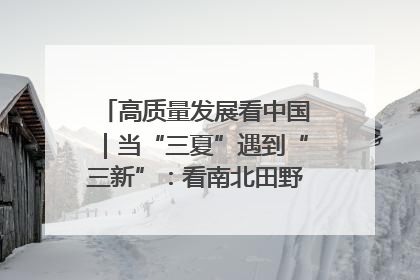 高质量发展看中国｜当“三夏”遇到“三新”：看南北田野里的科技共生记
