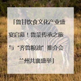 鲁甘饮食文化产业盛宴启幕！鲁菜传承之旅与“齐鲁粮油”推介会兰州共襄盛举