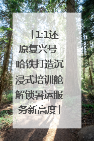 1:1还原复兴号 哈铁打造沉浸式培训舱解锁暑运服务新高度