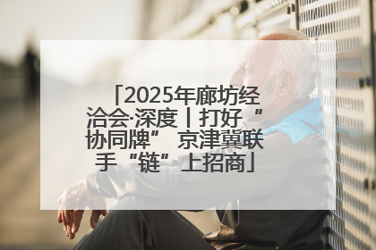 2025年廊坊经洽会·深度丨打好“协同牌” 京津冀联手“链”上招商