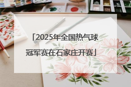 2025年全国热气球冠军赛在石家庄开赛
