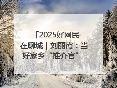 2025好网民·在聊城｜刘丽霞：当好家乡“推介官” 秀出乡村新风貌